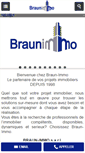 Mobile Screenshot of braunimmo.lu
