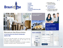 Tablet Screenshot of braunimmo.lu